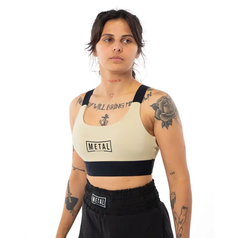 Metal Boxe Reggiseno sportivo Desert Storm