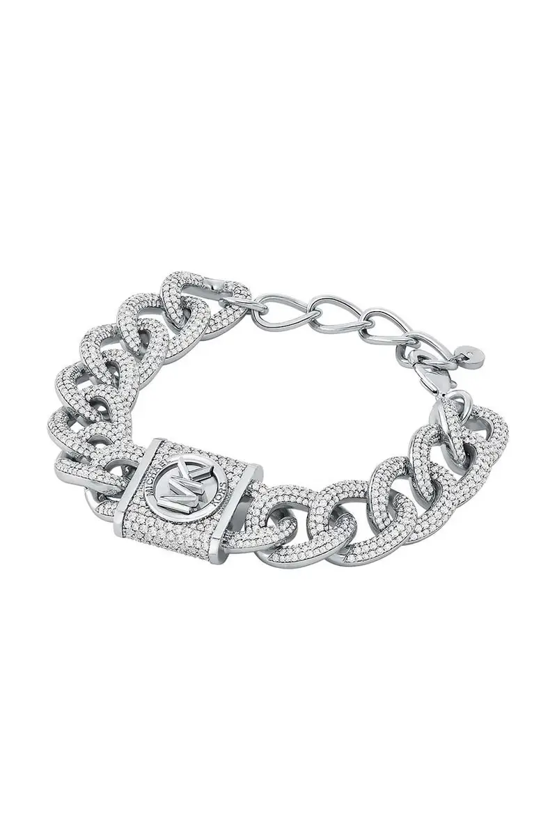 Michael Kors braccialetto donna Argento