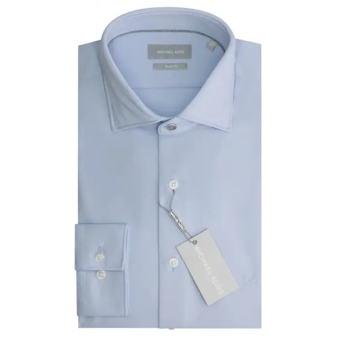 Camicia in maglia performance slim Michael Kors Bleu