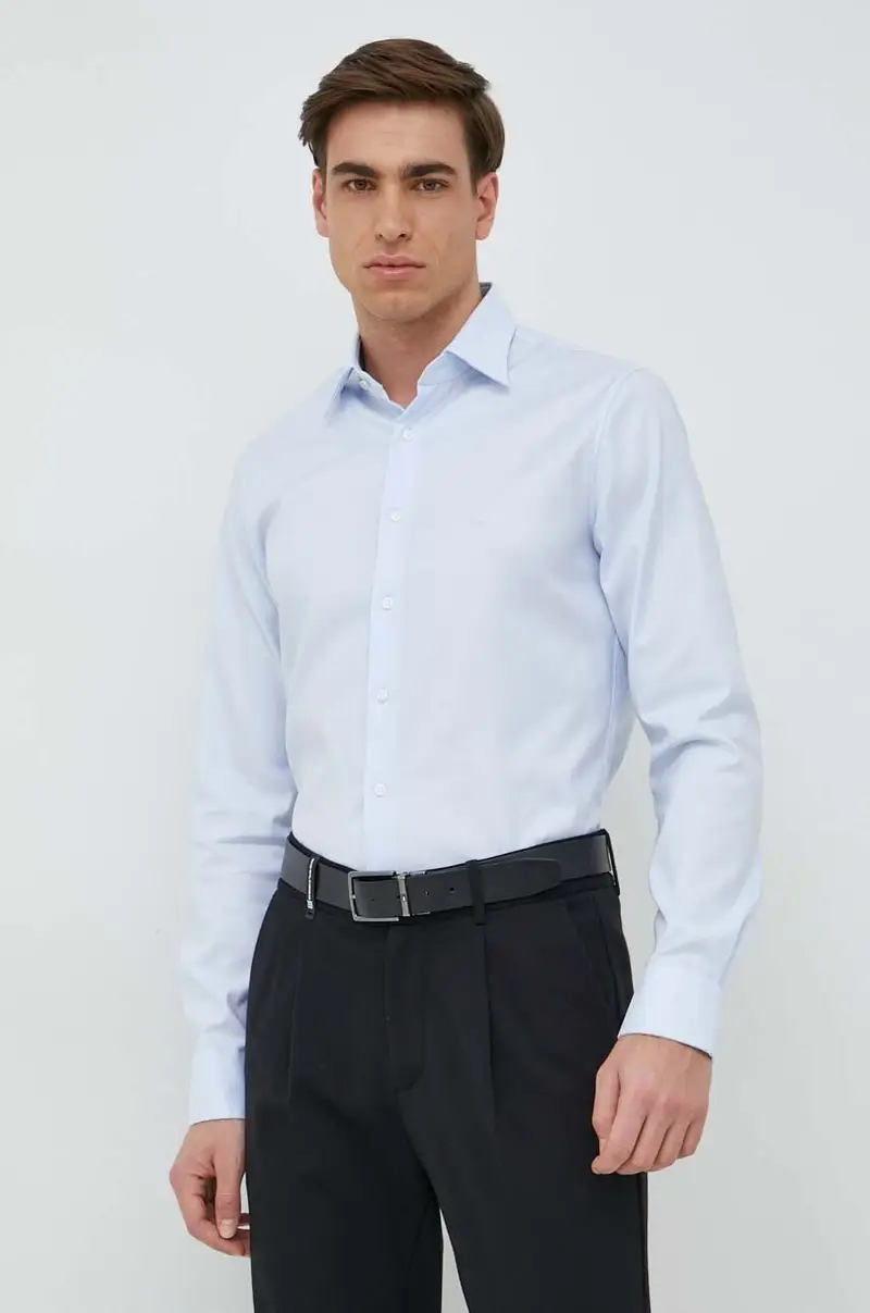 Michael Kors camicia uomo Blu