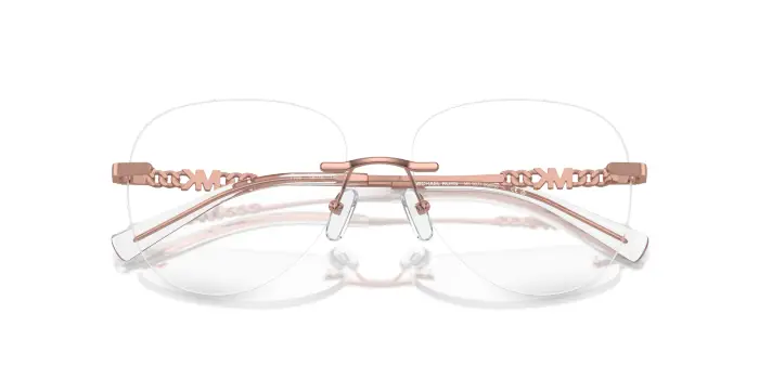Michael Kors Donna MK3077 KYOTO 1108 Montature da vista Metallo Oro Rotonda Normale
