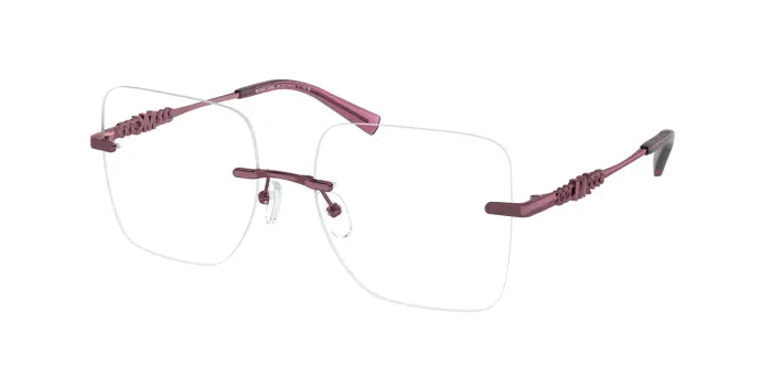 Michael Kors Donna MK3078 GIVERNY 1015 Montature da vista Metallo Rosa Trasparente Squadrata Normale