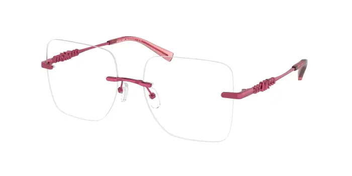 Michael Kors Donna MK3078 GIVERNY 1901 Montature da vista Metallo Rosa Trasparente Squadrata Normale