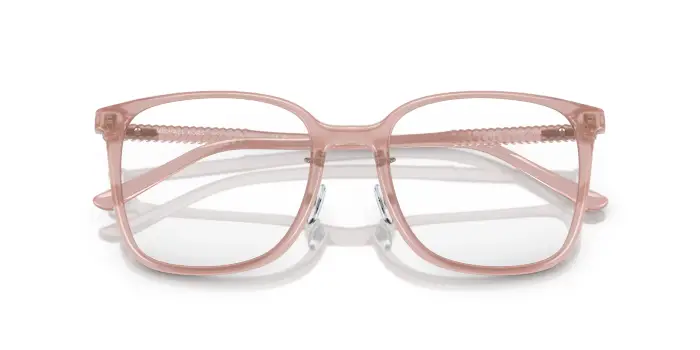 Michael Kors Donna MK4108D BORACAY 3933 Montature da vista Iniettato Rosa Trasparente Squadrata Normale