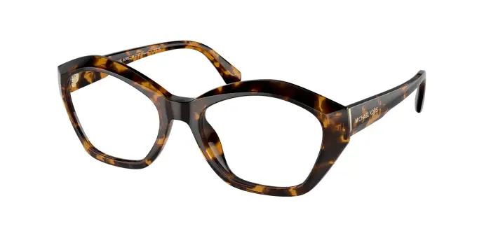 Michael Kors Donna MK4116U SEASIDE 3006 Montature da vista Iniettato Tartaruga Trasparente Geometrica Normale