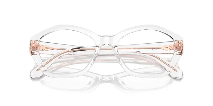 Michael Kors Donna MK4116U SEASIDE 3015 Montature da vista Iniettato Trasparente Geometrica Normale