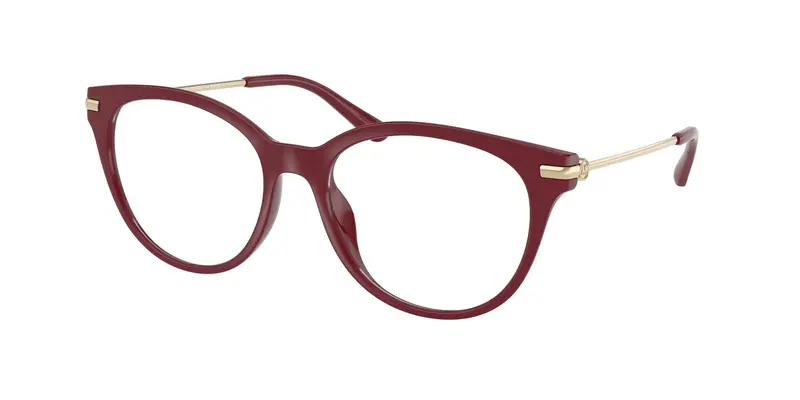 Michael Kors Donna MK4135U TORTOLA 4004 Montature da vista Iniettato Rosso Trasparente Rotonda Normale