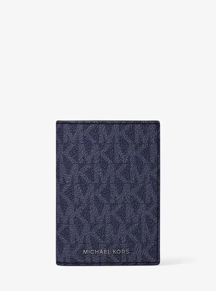 Michael Kors Mens Porta carte di credito Blu 3935683