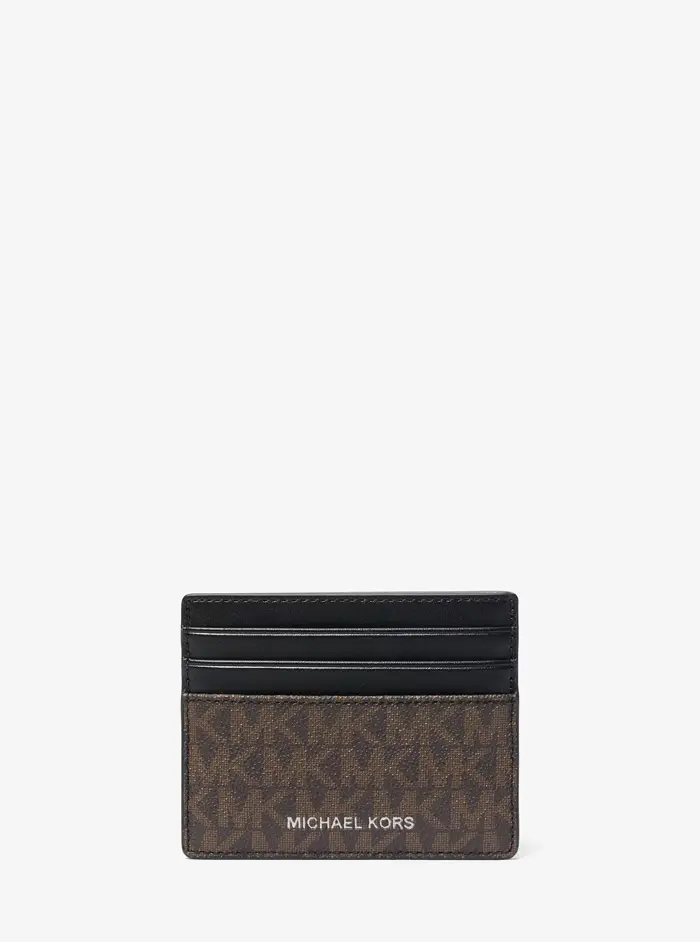 Michael Kors Mens Porta carte di credito Marrone 4220085