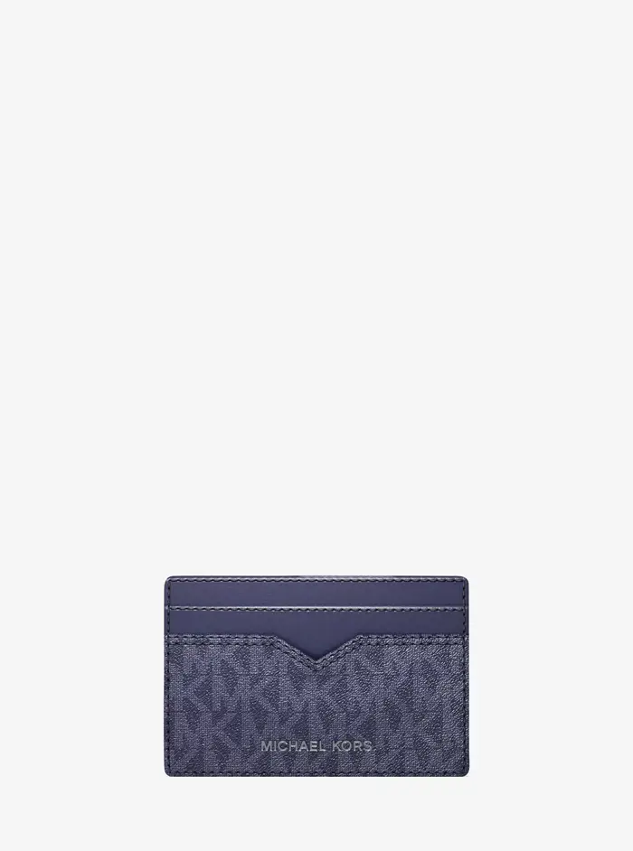 Michael Kors Mens Porta carte di credito Blu 3935684