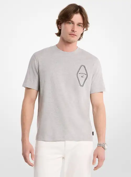 Michael Kors Mens T-shirt Marrone 4843844