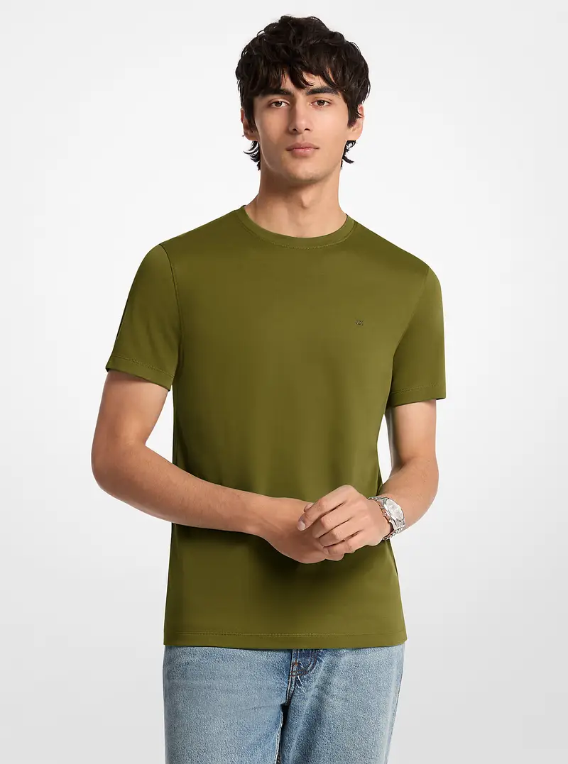 Michael Kors Mens T-shirt Verde 1191059