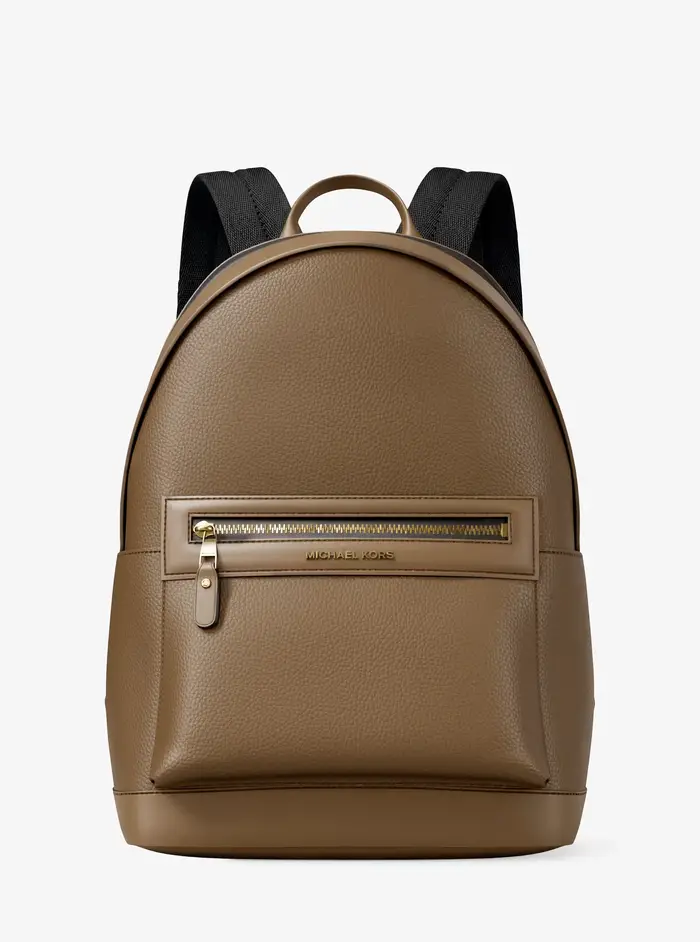 Michael Kors Mens MK Zaino Jet Set in pelle martellata - Verde - Michael Kors