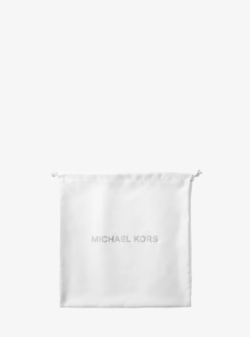 Michael Kors MK Custodia antipolvere media con logo - Bianco