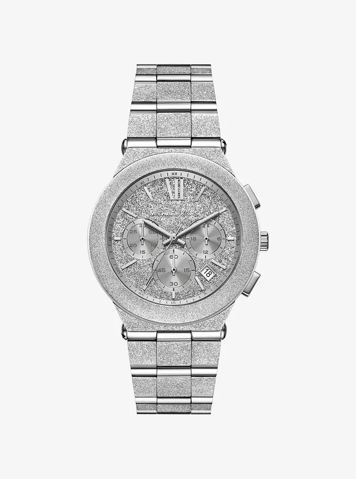 Michael Kors MK Orologio Billie oversize tonalità argento satinato - Argento