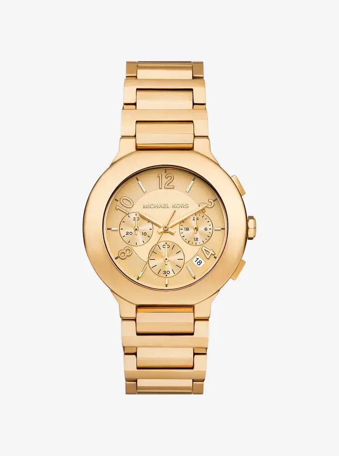 Michael Kors MK Orologio Gramercy oversize tonalità oro - Oro