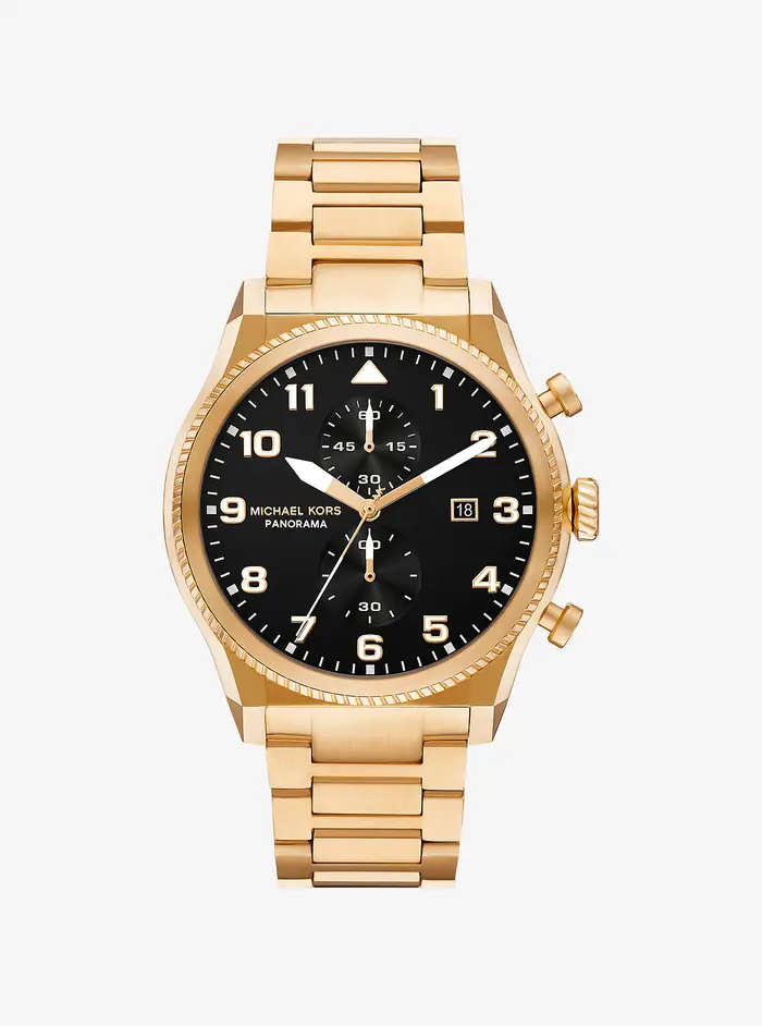 Michael Kors MK Orologio Panorama oversize tonalità oro - Oro