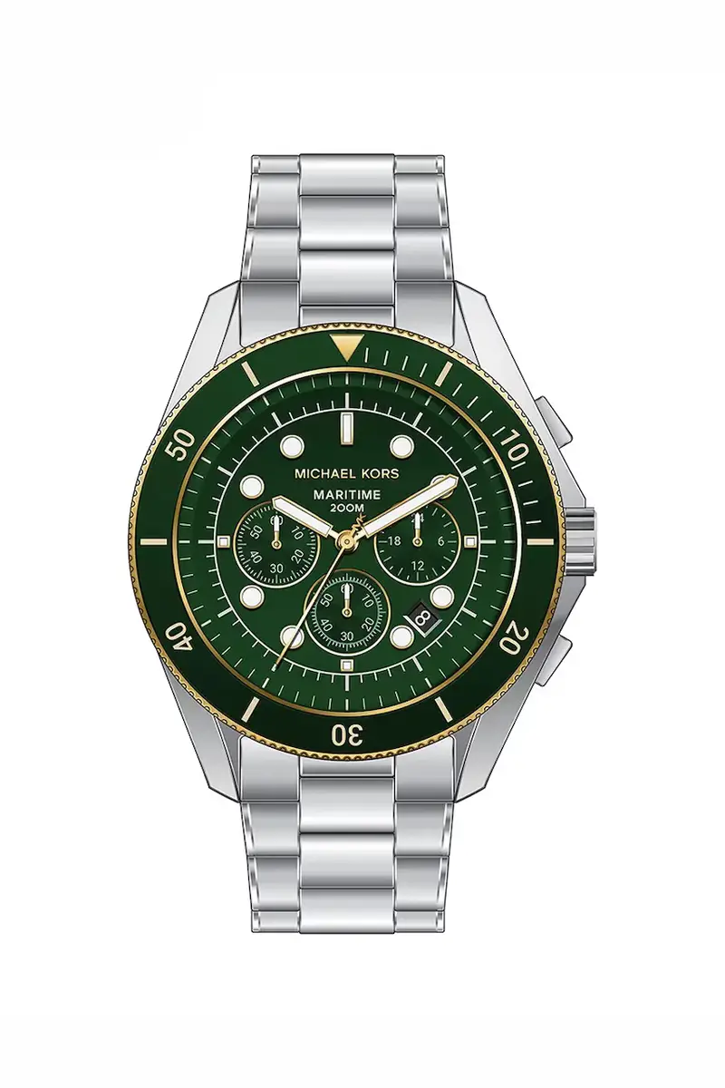 orologio uomo colore argento MK9215