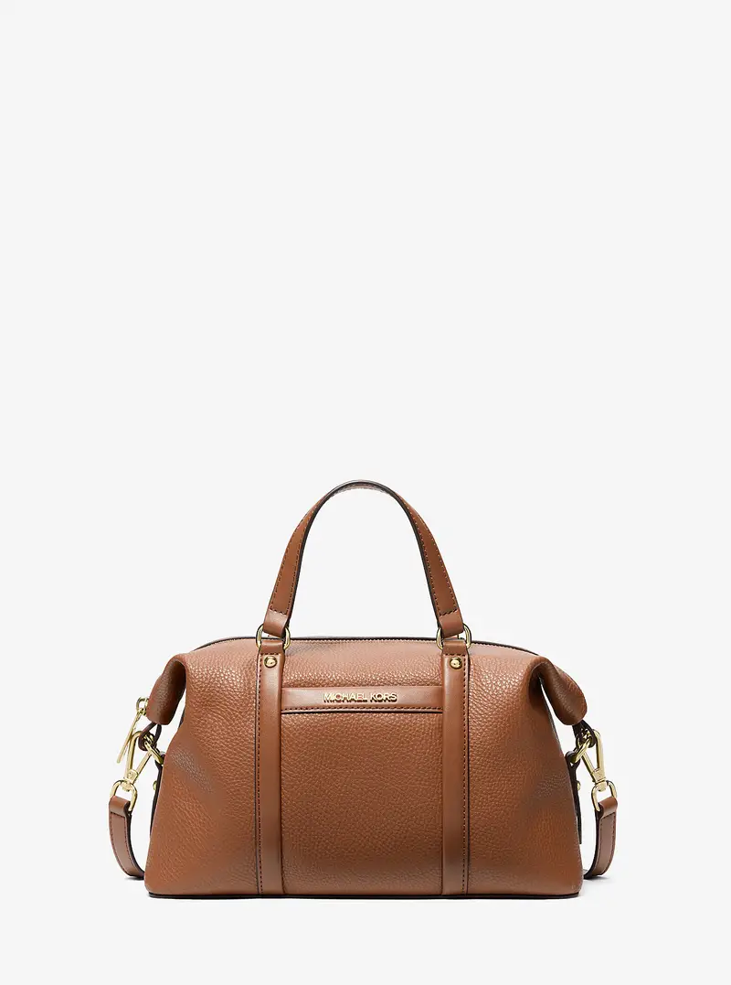 Michael Kors Outlet MK MD ZIP PKT BACKPACK - Marrone - Michael Kors