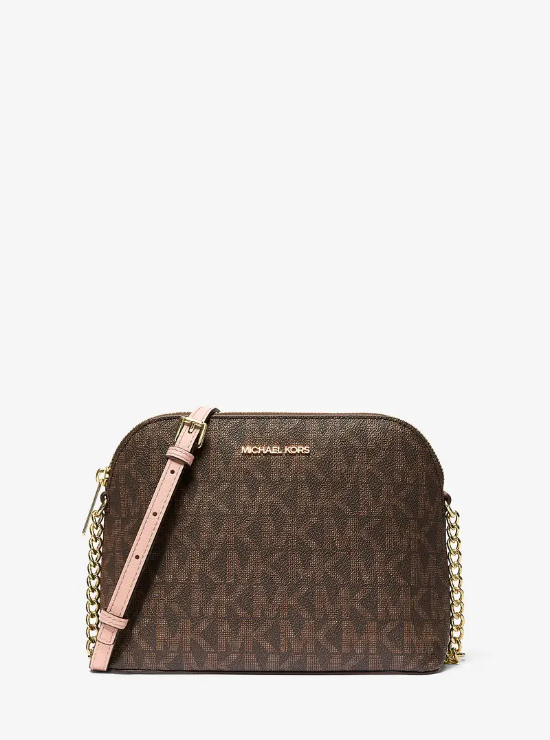 Michael Kors Outlet MK MD ZIP PKT BACKPACK - Marrone - Michael Kors