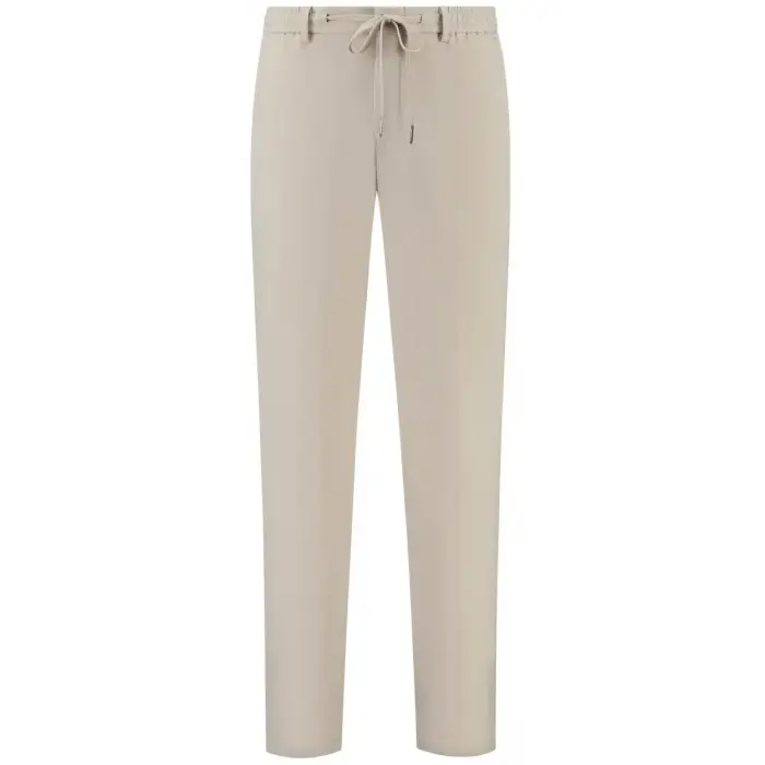 Pantaloni da costume in serge performance Michael Kors Beige