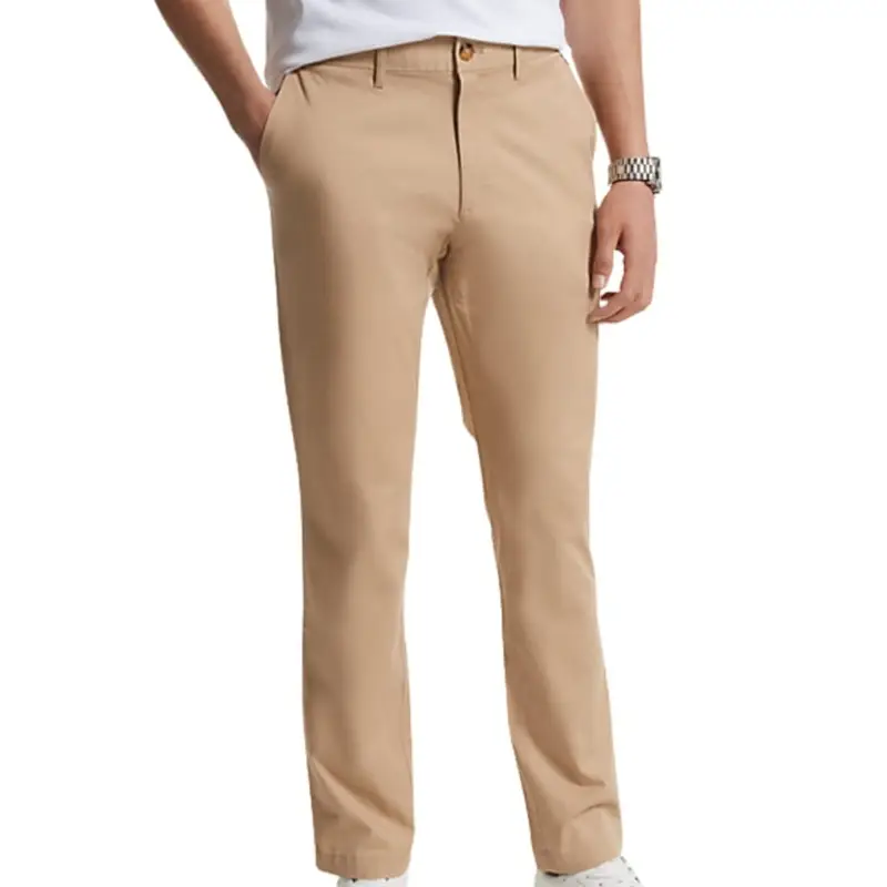 Michael Kors pantaloni da uomo slim cotton chn fashion beige