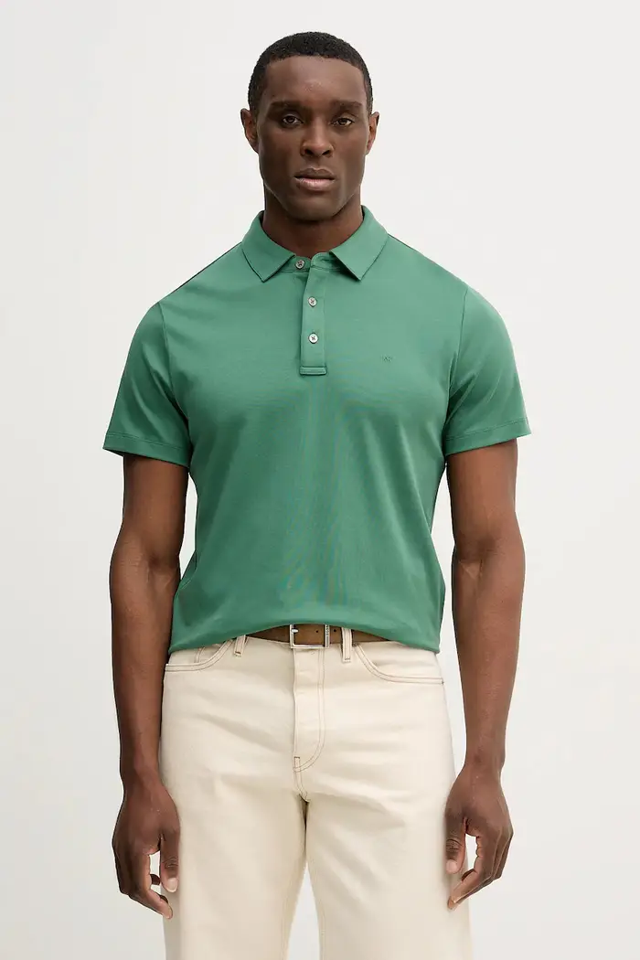 Michael Kors polo da uomo in cotone Verde