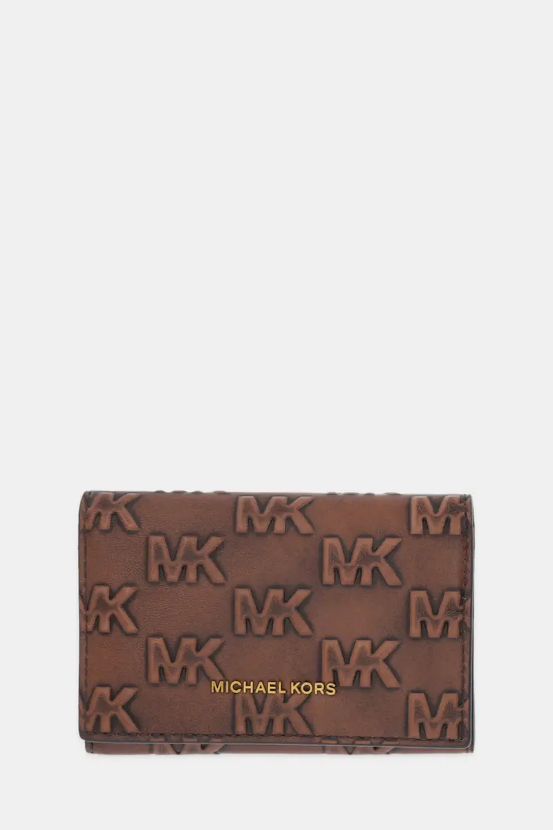 Michael Kors portafoglio in pelle uomo colore marrone 39F5GHDD6L
