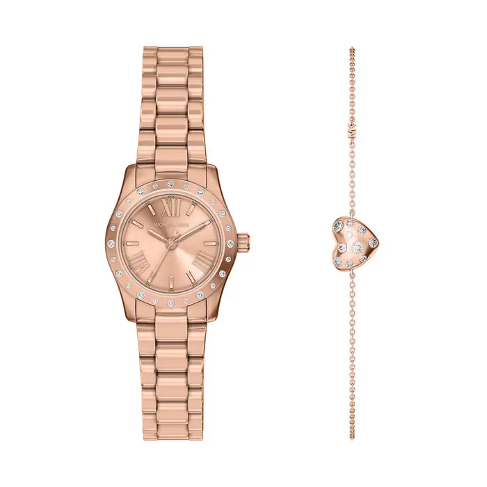 Michael Kors Set orologio e braccialetto Lexington Set MK4994SET Rosa