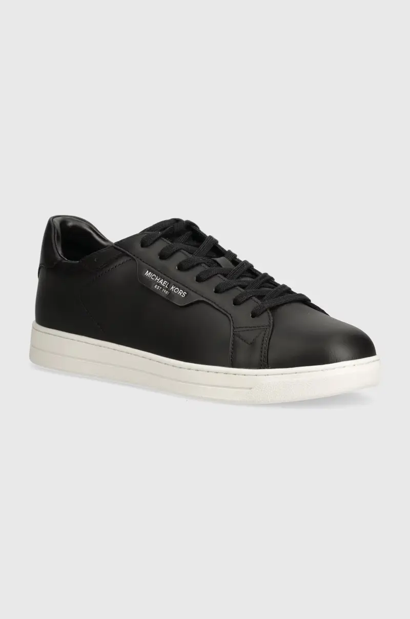 Michael Kors sneakers in pelle Keating colore nero 42S4KEFS2L 001