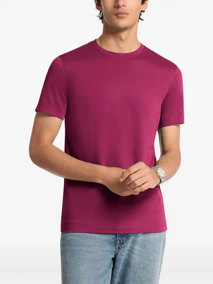 Michael Kors T-shirt girocollo bordeaux