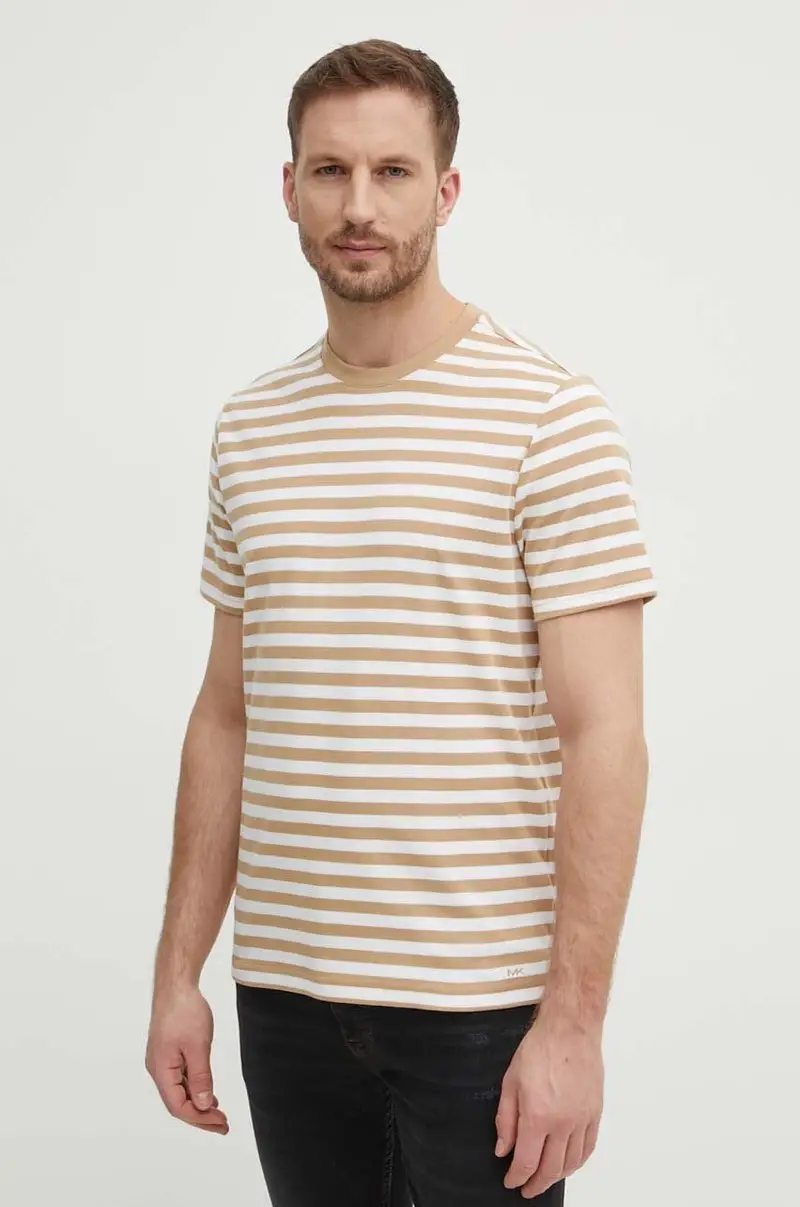 Michael Kors T-shirt Uomo Beige 2210422
