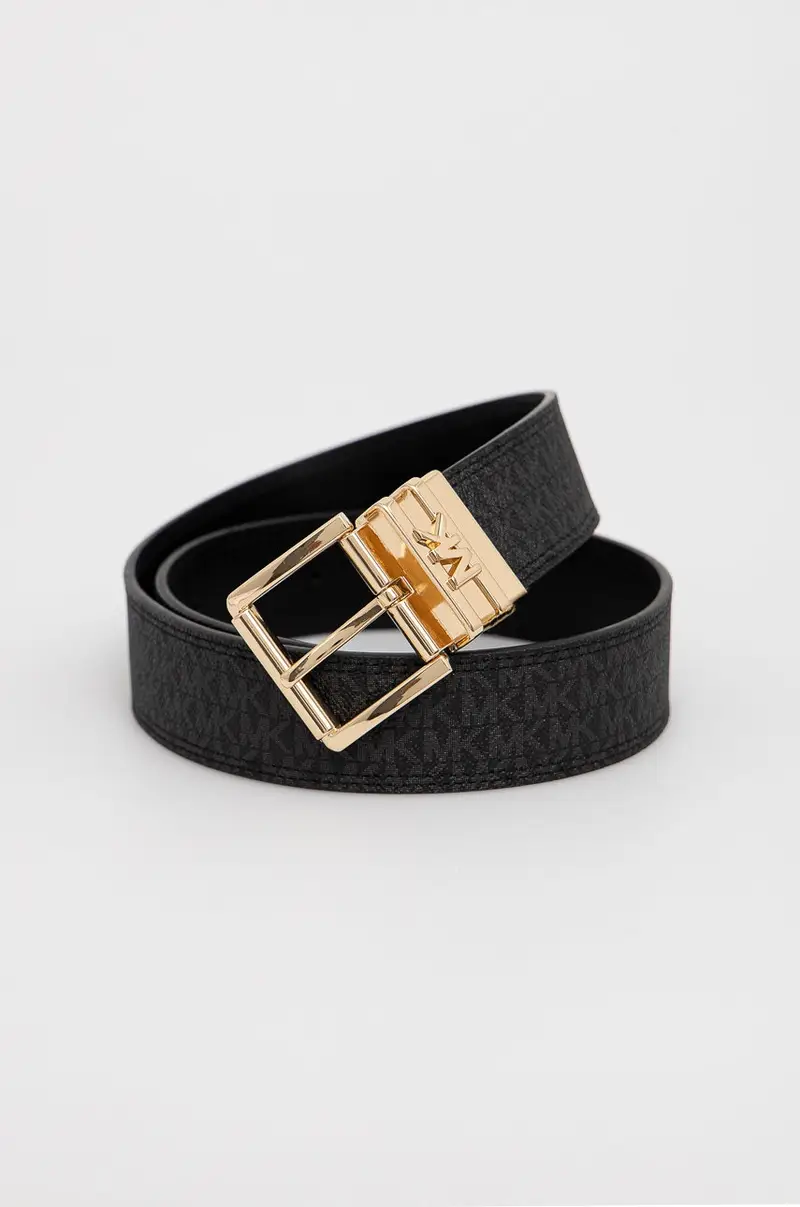 MICHAEL Michael Kors cintura in pelle bilaterale donna Nero