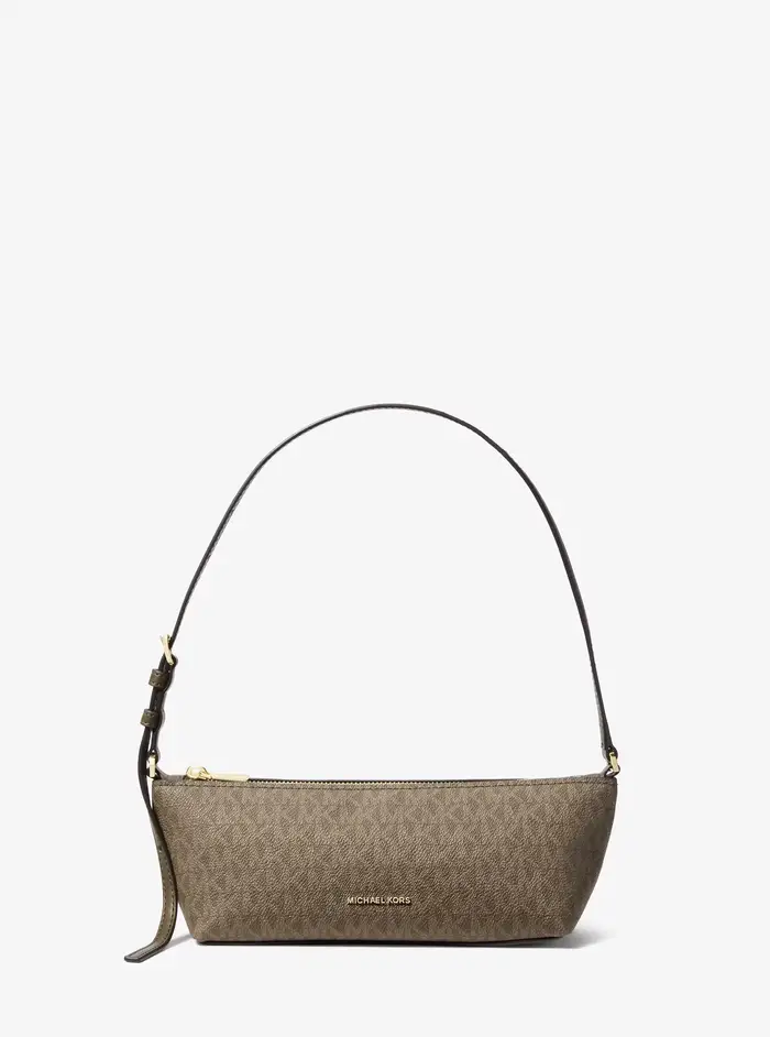 MICHAEL Michael Kors MK Borsa a mano Laila piccola con logo - Verde - Michael Kors