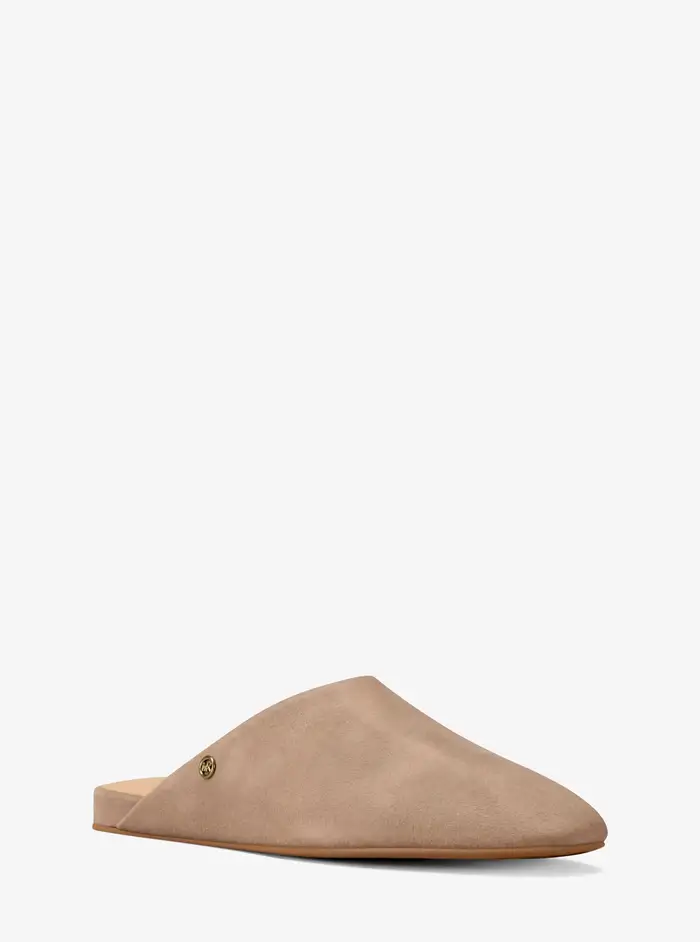 MK Sabot Cady in pelle scamosciata - Naturale - Michael Kors
