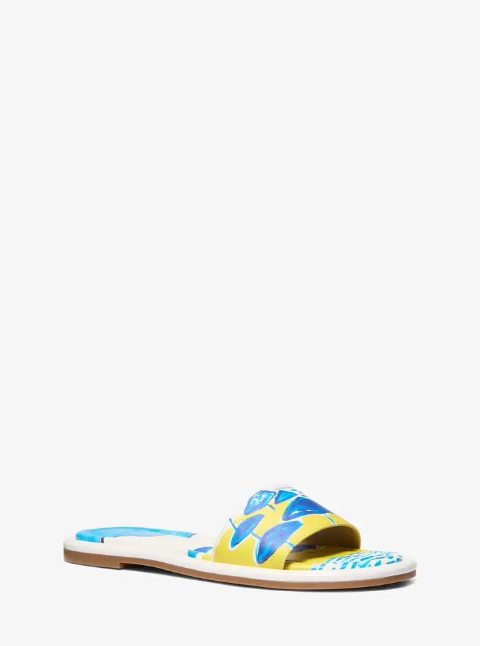 MICHAEL Michael Kors MK Sandalo slide Dana Michael Kors X Christina Zimpel - Bianco - Michael Kors
