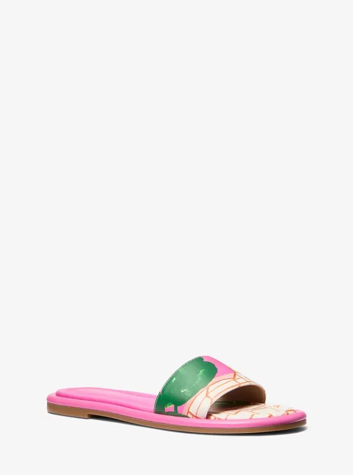 MICHAEL Michael Kors MK Sandalo slide Dana Michael Kors X Christina Zimpel - Rosa - Michael Kors