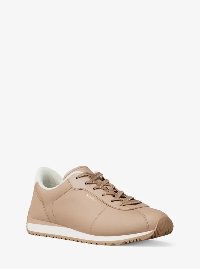 MK Sneaker Rhodes in nylon - Naturale - Michael Kors