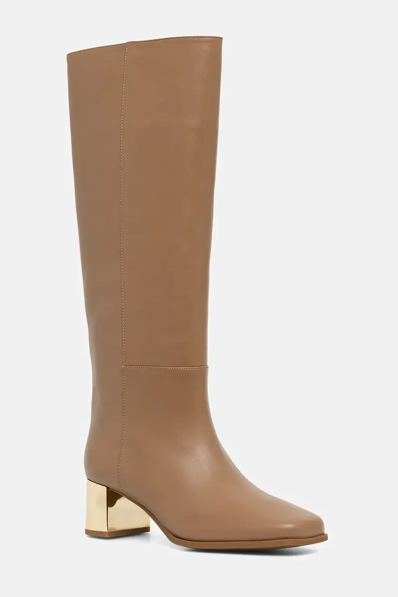 MICHAEL Michael Kors stivali in pelle Matilda donna colore marrone 40F5MTMB5L.297