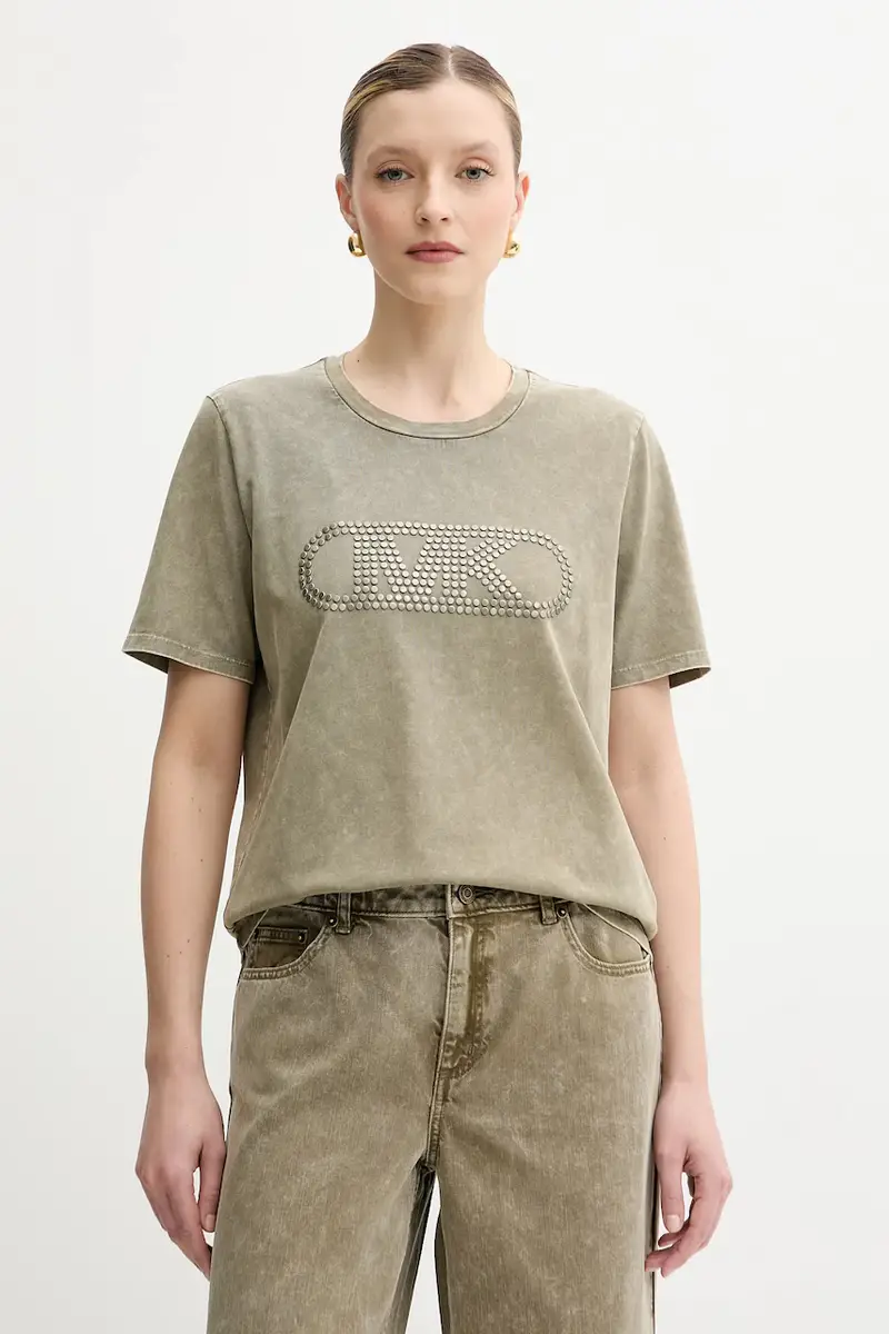 MICHAEL Michael Kors T-shirt Donna Verde 3349685
