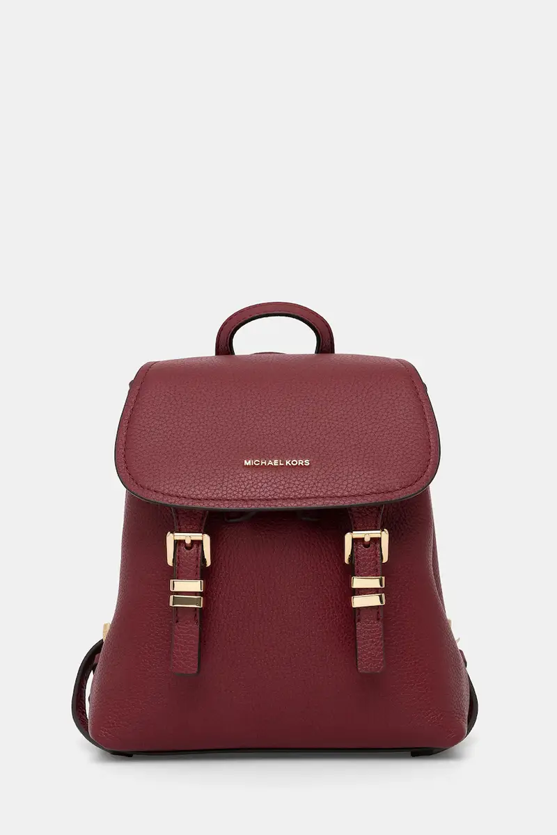 MICHAEL Michael Kors zaino in pelle QUINN donna colore granata 30T5GQNB0L