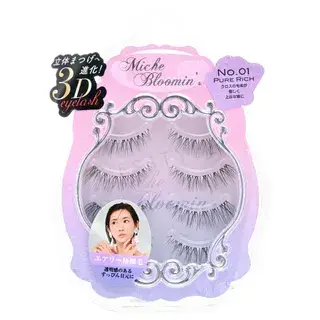 Miche Bloomin Extension de Pestañas Eyelash Renewal 01 Pure Rich