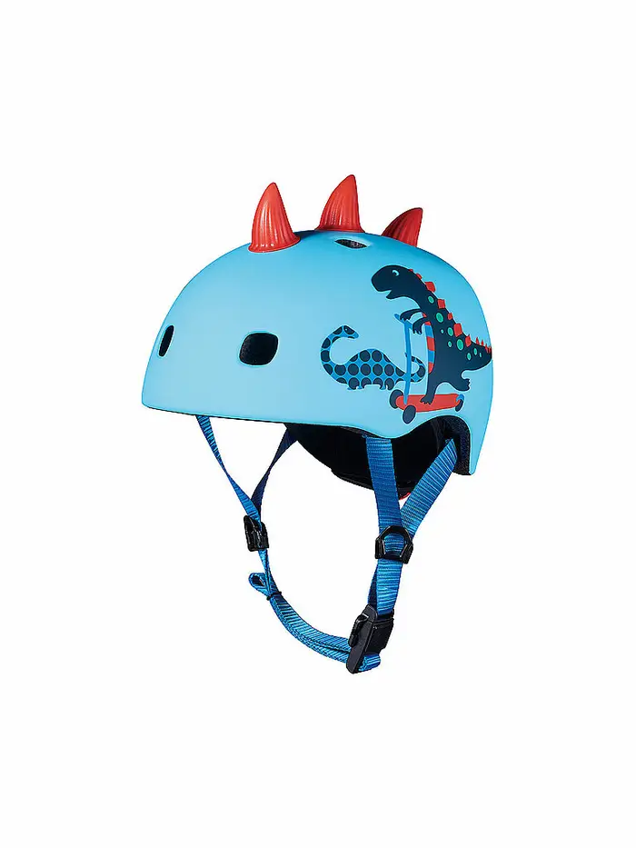 Casco per monopattino per bambini Scootersaurus 3D V2 blu | 52-56CM