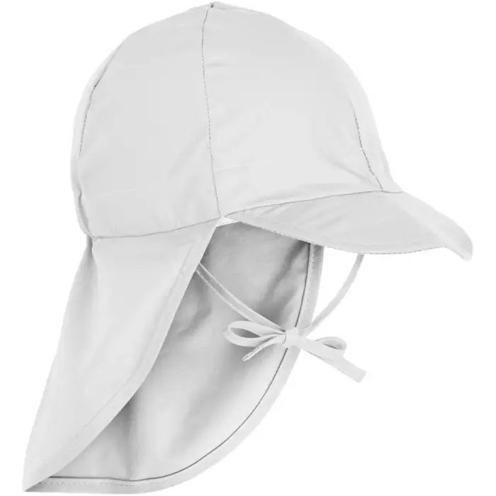 Cappello da sole bambino Mikk-Line Solid Blanc