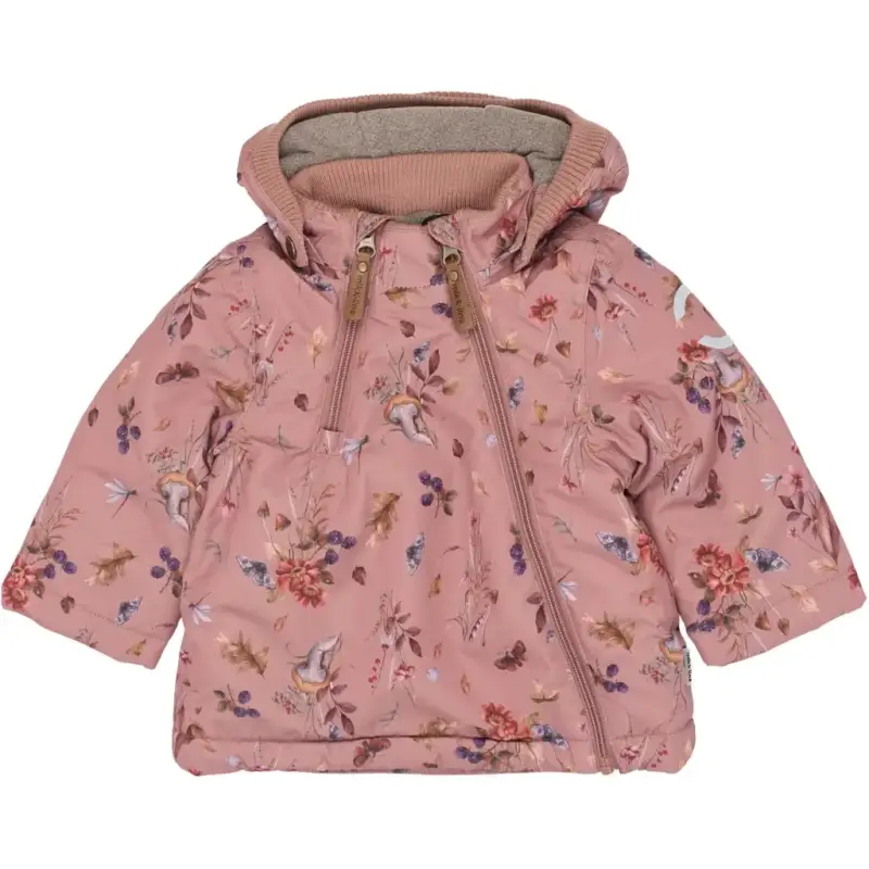 Mikk-Line Giacca da bambino Aop Marron