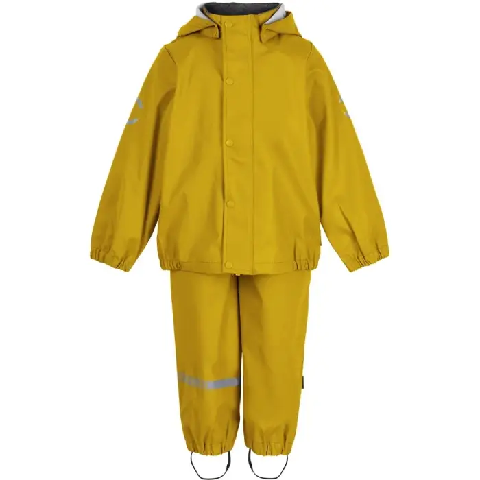 Set di abbigliamento da pioggia per bambina Mikk-Line Jaune