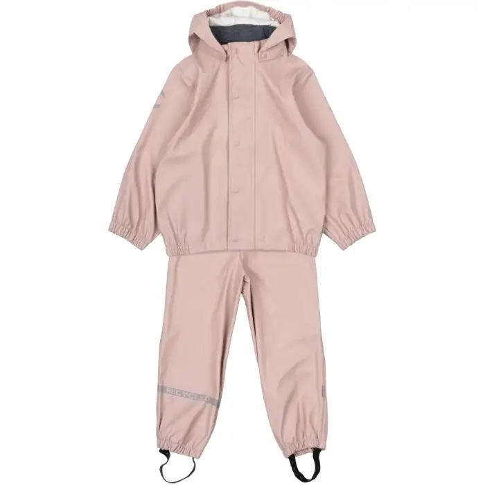Mikk-Line Set di abbigliamento da pioggia per bambina Rose