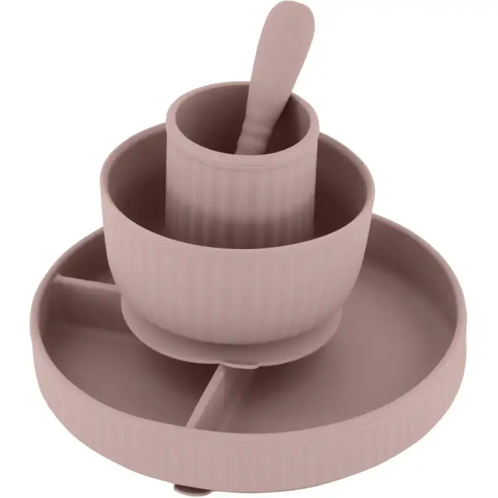 Mikk-Line Set di stoviglie per bambini Rose