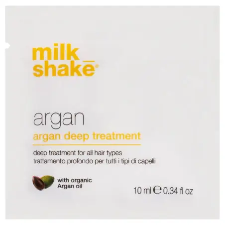 Milk Shake Argan Deep Treatment - maschera con olio di argan, bustina, 10ml