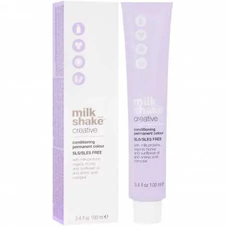 Milk Shake Creative Hair Dye 100ml, tavolozza colori 1 | 1N || nero